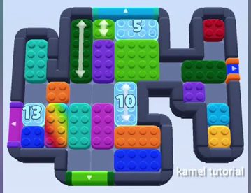 Color Block Jam 462 / 856 / 1356. bölüm: tahtanın ekran görüntüsü