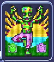 Pixel Flow уровень 2342: скриншот поля