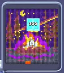 Pixel Flow Level 675: Screenshot des Spielfelds