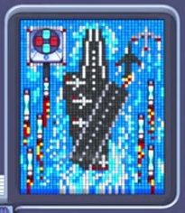 Pixel Flow level 755: screenshot of the board