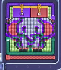 Pixel Flow level 971: screenshot of the board