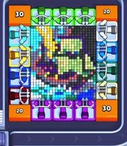 Pixel Flow level 1690: screenshot of the board