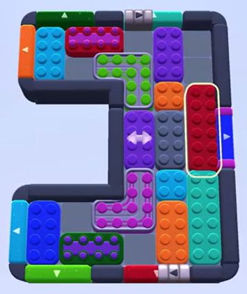 Color Block Jam 1191 / 1193. bölüm: tahtanın ekran görüntüsü
