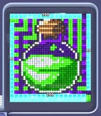 Pixel Flow Level 606: Screenshot des Spielfelds