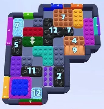 Color Block Jam 레벨 1324 / 1341 / 2248: 보드 스크린샷