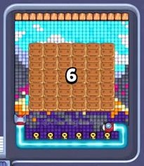 Pixel Flow Level 611: Screenshot des Spielfelds