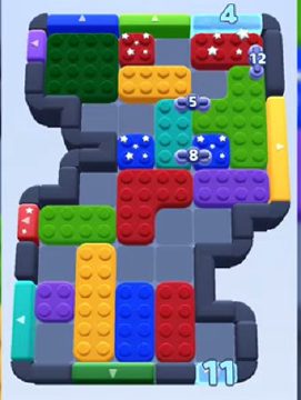 Color Block Jam 690. bölüm: tahtanın ekran görüntüsü