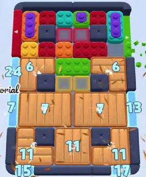 Color Block Jam 219 / 1609 / 1612 / 1668 / 2600. bölüm: tahtanın ekran görüntüsü