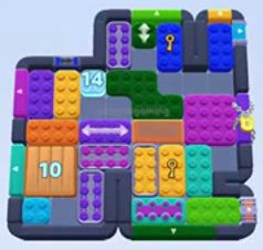 Color Block Jam 1540 / 1537 / 1543. bölüm: tahtanın ekran görüntüsü