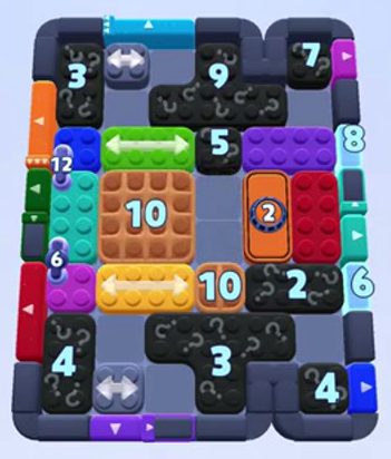 Color Block Jam 1401 / 1421 / 2330. bölüm: tahtanın ekran görüntüsü