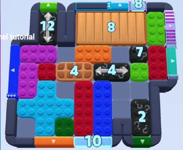 Color Block Jam Level 1520 / 1523 / 1526: Screenshot des Spielfelds