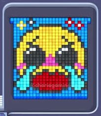Pixel Flow Level 97: Screenshot des Spielfelds