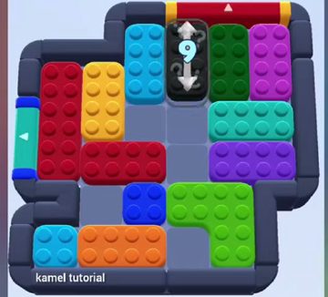 Color Block Jam 773. bölüm: tahtanın ekran görüntüsü