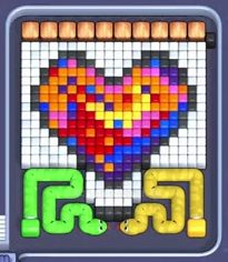 Pixel Flow уровень 313: скриншот поля