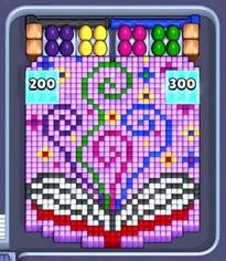 Pixel Flow уровень 361: скриншот поля