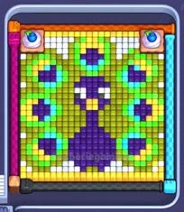 Pixel Flow level 967: screenshot of the board