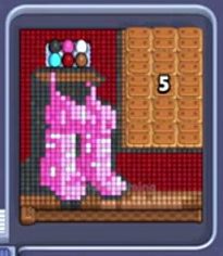 Pixel Flow Level 685: Screenshot des Spielfelds
