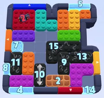Color Block Jam 1292 / 1299 / 2161. bölüm: tahtanın ekran görüntüsü