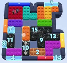 Color Block Jam 레벨 1299 / 1292 / 2161: 보드 스크린샷
