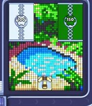 Pixel Flow level 1686: screenshot of the board