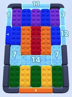 Color Block Jam 16. bölüm: tahtanın ekran görüntüsü