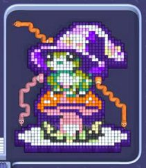 Pixel Flow ステージ 1923：盤面のスクリーンショット