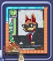 Pixel Flow level 1355: screenshot of the board