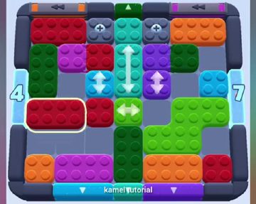Color Block Jam nivel 571 / 1248 / 1465: captura del tablero
