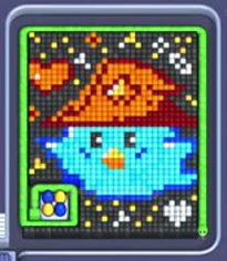 Pixel Flow Level 649: Screenshot des Spielfelds