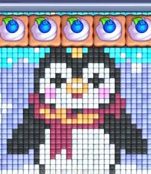 Pixel Flow уровень 458: скриншот поля