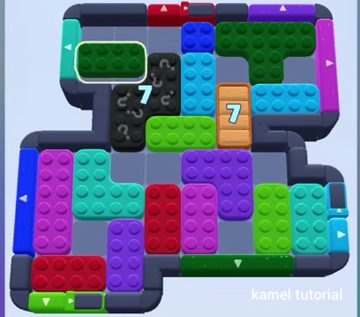Color Block Jam 1123. bölüm: tahtanın ekran görüntüsü
