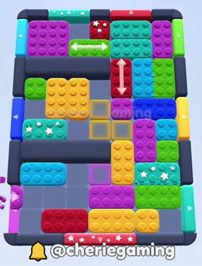 Color Block Jam 524. bölüm: tahtanın ekran görüntüsü