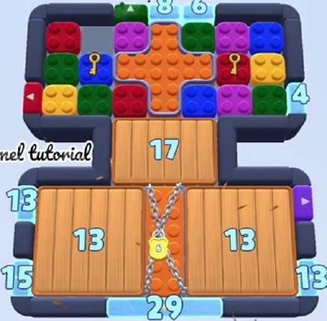 Color Block Jam level 1618 / 1622 / 1677 / 2609: screenshot of the board