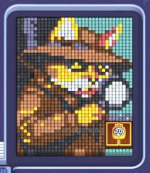Pixel Flow level 1534: screenshot of the board