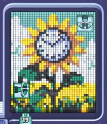 Pixel Flow level 1528: screenshot of the board
