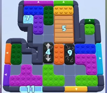 Color Block Jam уровень 995 / 996 / 1902: скриншот поля