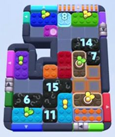 Color Block Jam 1219 / 2117. bölüm: tahtanın ekran görüntüsü