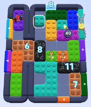 Color Block Jam 1252 / 1296 / 2198. bölüm: tahtanın ekran görüntüsü