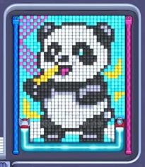 Pixel Flow Level 605: Screenshot des Spielfelds