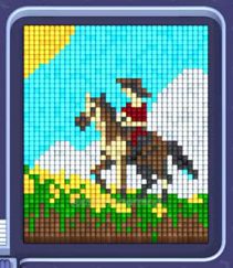 Pixel Flow ステージ 1582：盤面のスクリーンショット
