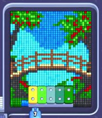 Pixel Flow niveau 1717 : capture du plateau