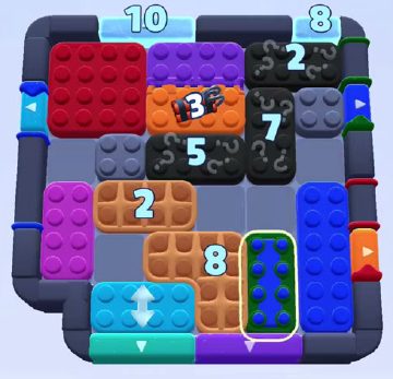 Color Block Jam 1228. bölüm: tahtanın ekran görüntüsü