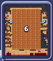 Pixel Flow level 1600: screenshot of the board