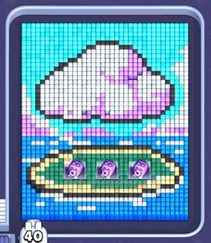 Pixel Flow level 1316: screenshot of the board