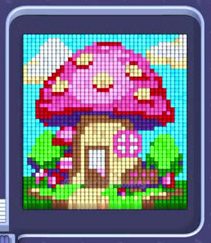 Pixel Flow level 1398: screenshot of the board