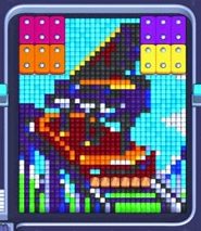 Pixel Flow уровень 2218: скриншот поля