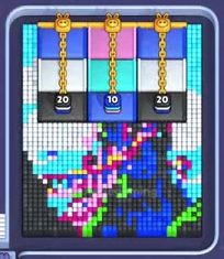 Pixel Flow level 992: screenshot of the board