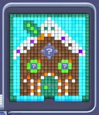 Pixel Flow уровень 160: скриншот поля