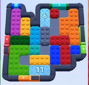 Color Block Jam 583 / 1551. bölüm: tahtanın ekran görüntüsü
