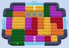 Color Block Jam niveau 239 : capture du plateau